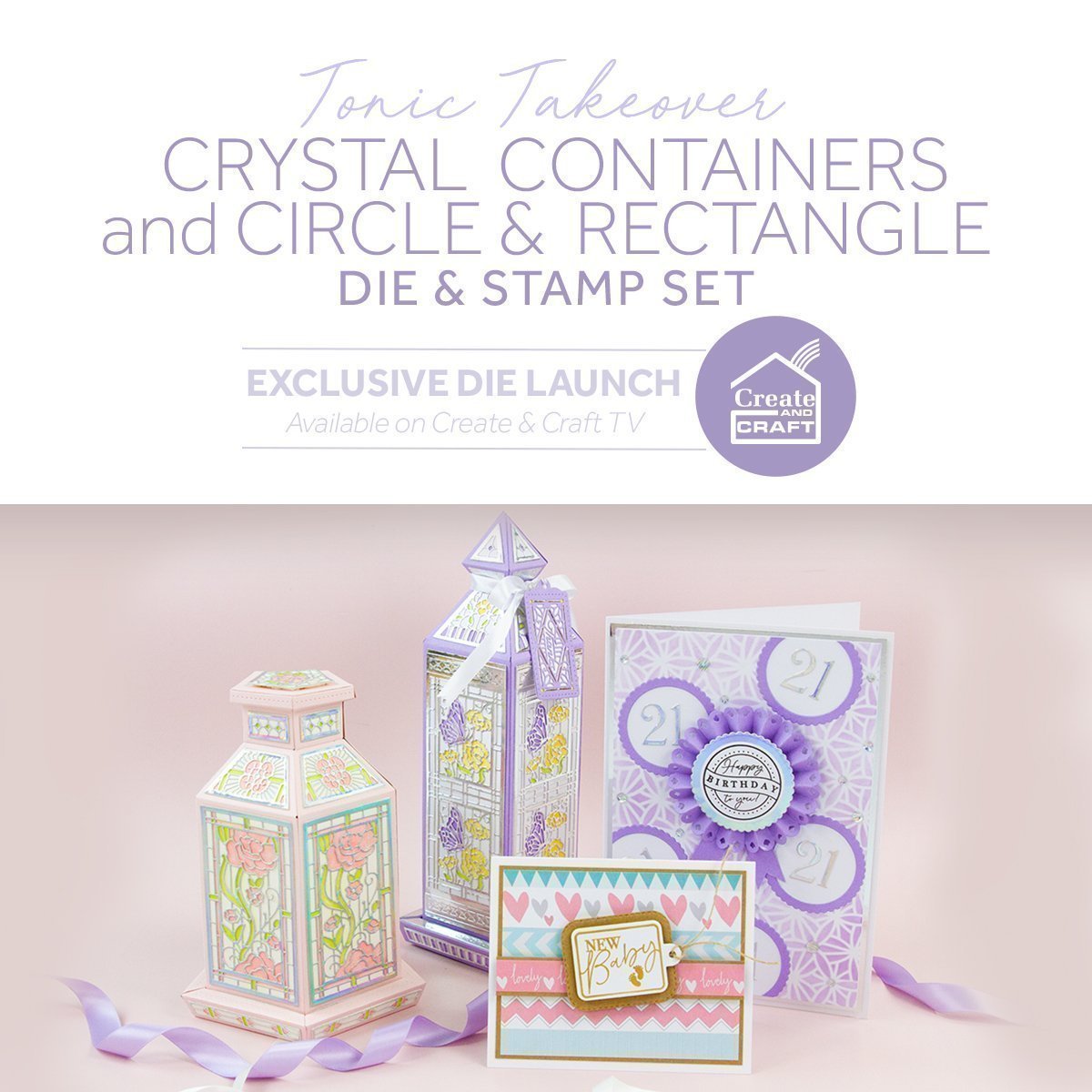 Crystal Containers & Simply Stamped - Launch Details