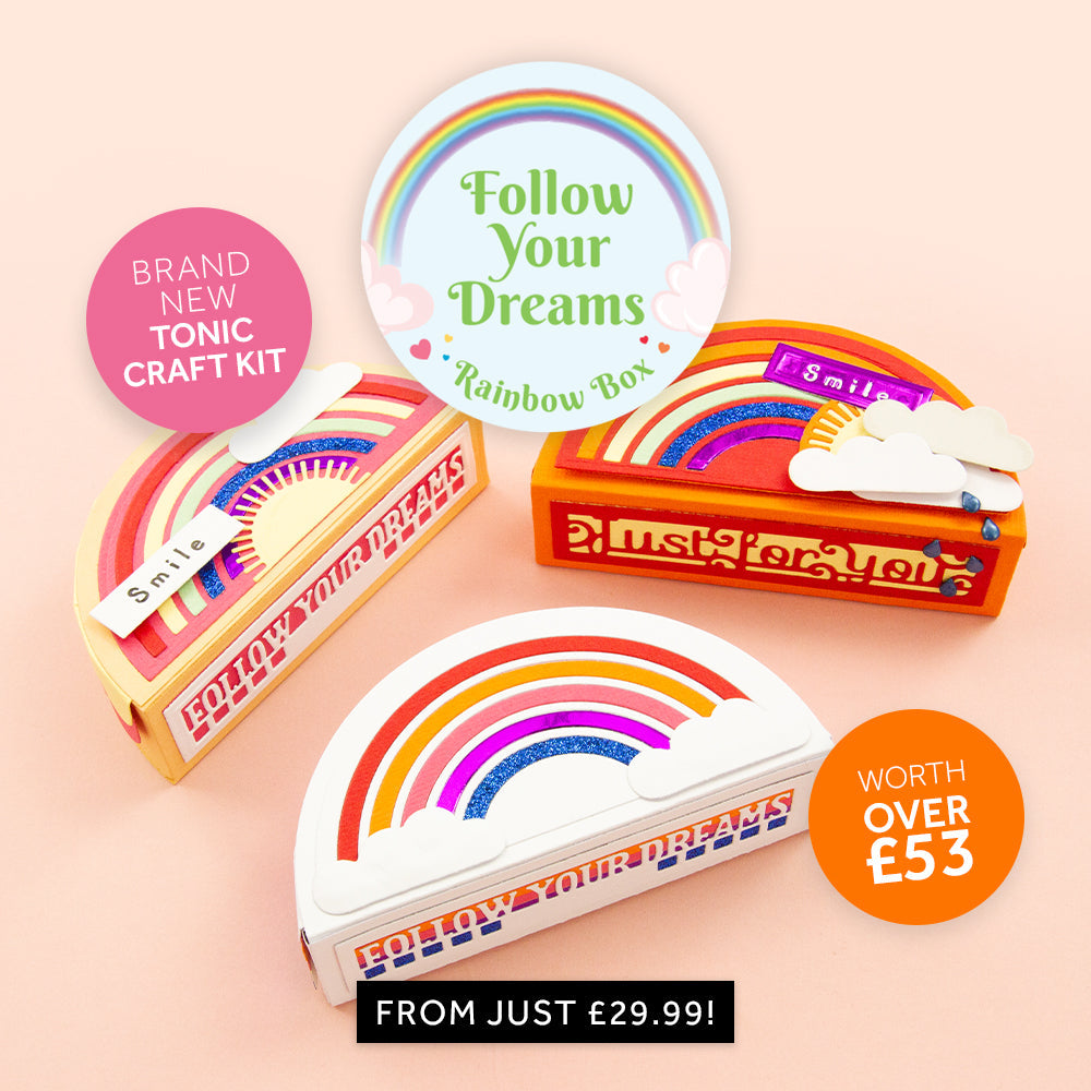 Tonic Craft Kit 67 - Follow Your Dreams Rainbow Box