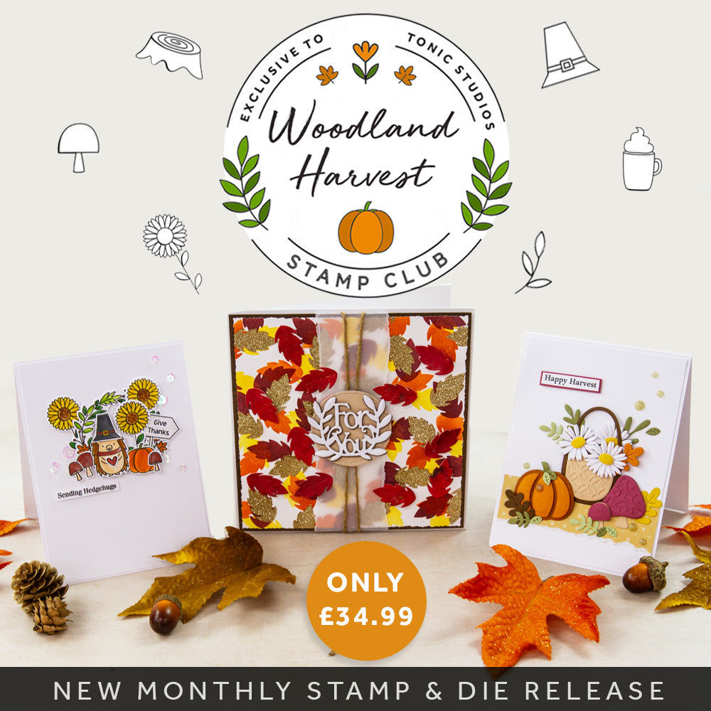 Stamp Club - Woodland Harvest