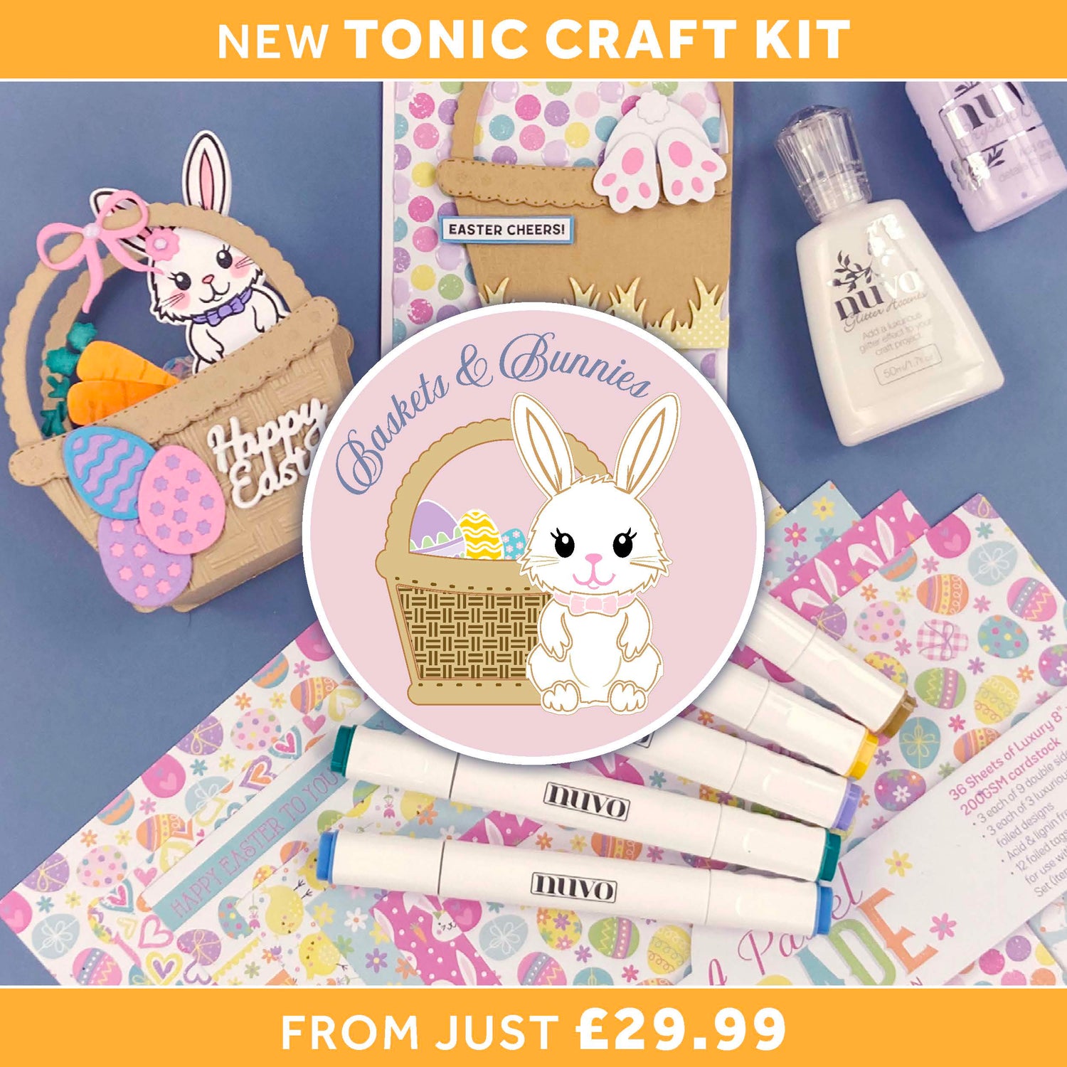 Tonic Craft Kit 88 - Baskets & Bunnies