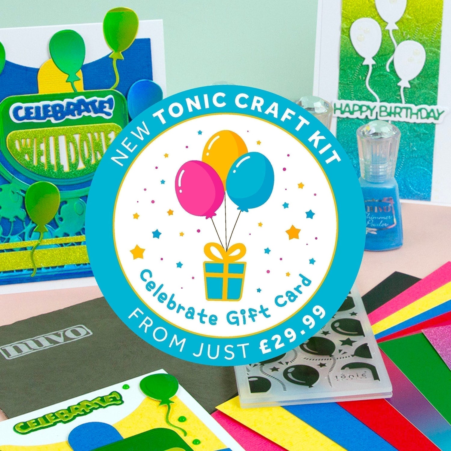 Tonic Craft Kit 90 - Celebrate Gift Card