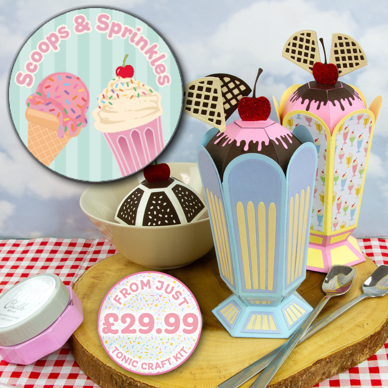 Tonic Craft Kit 92 - Scoops & Sprinkles