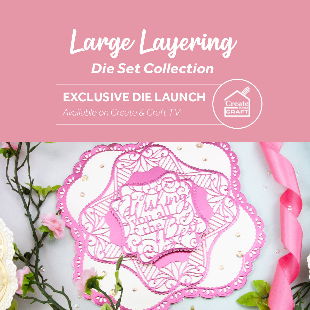 Large Layering Lace Die Sets - Launch Details