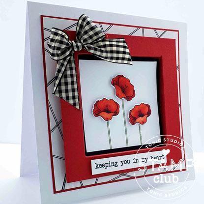 Stamp Club 6 - Compassions and Poppies With Dawny P