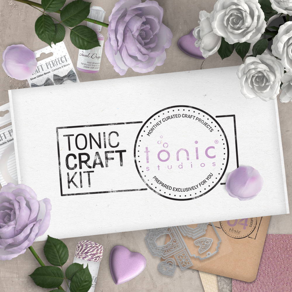 Tonic Craft Kit 04 - Voilet Waterfall - Inspiration