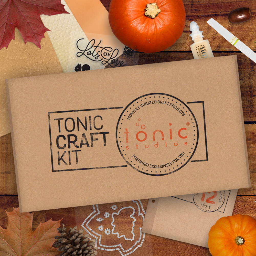 Tonic Craft Kit 12 - Hello Autumn Shaker - Inspiration