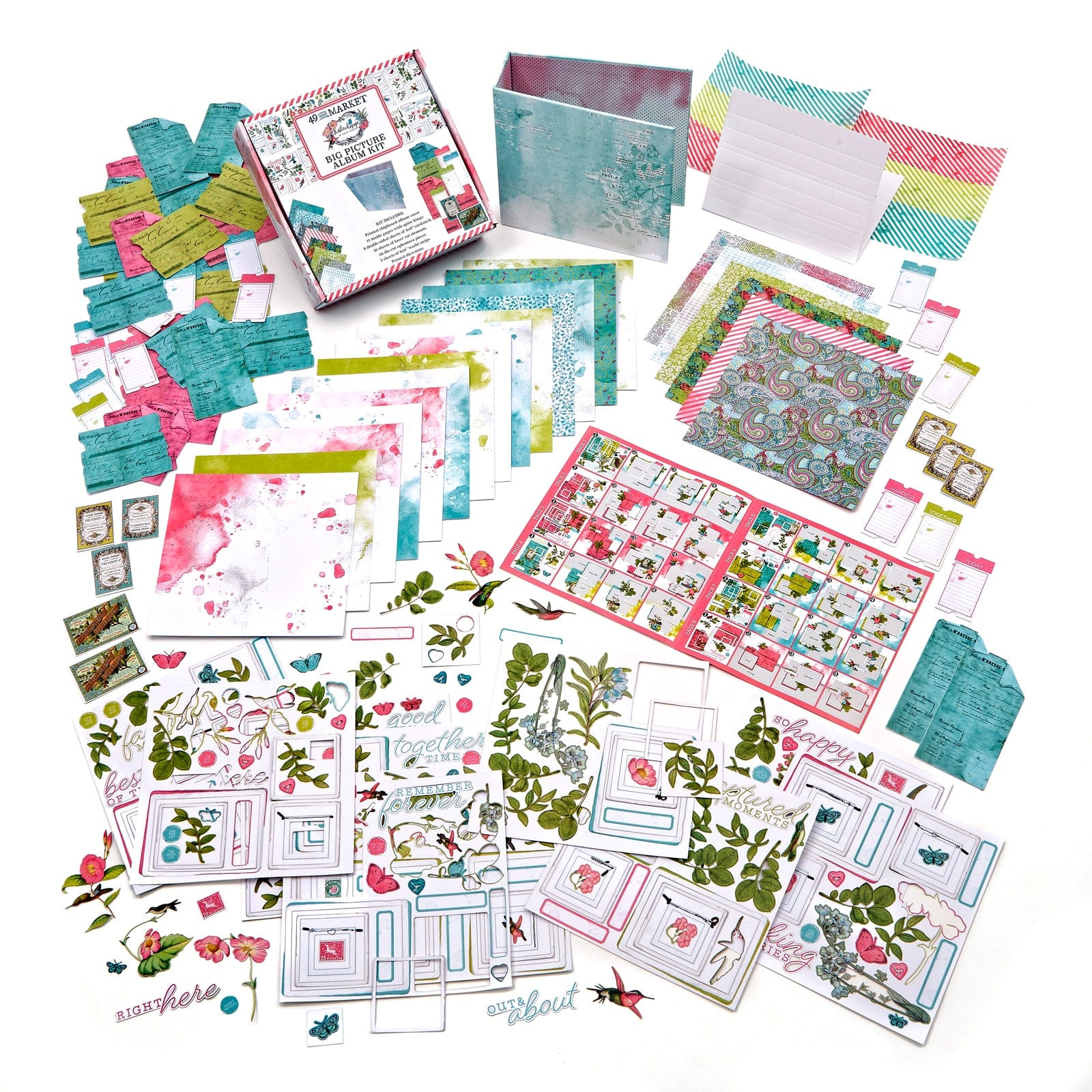 49 & Market Dimensions 49 And Market - Kaleidoscope Big Picture Album Kit