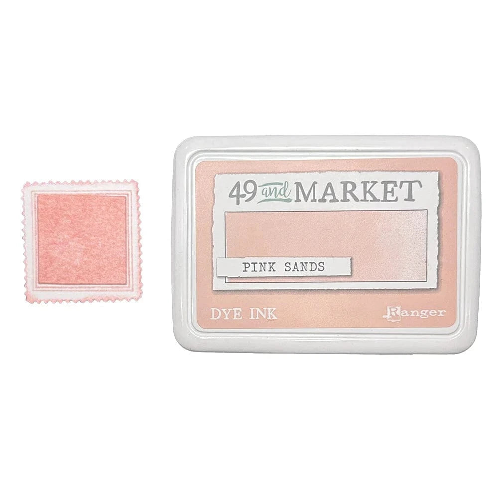 49 & Market Ink Pads 49 and Market Dye Ink Pads - Pink Sands - FMP92452