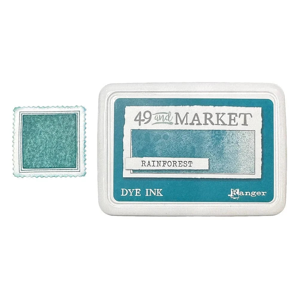 49 & Market Ink Pads 49 and Market Dye Ink Pads - Rainforest - FMP92469