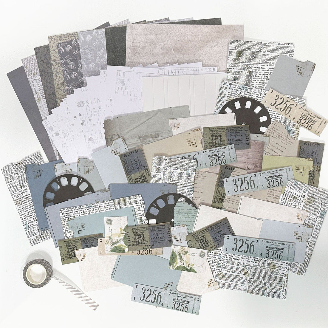49 & Market Tonic Craft Kit 49 And Market - Vintage Artistry Moonlit Garden – Big Picture Album