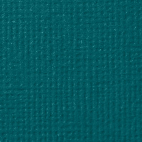 Craft Perfect Classic Card 8.5x11 Teal Blue Weave Textured Cardstock (10 pack) - 9639e