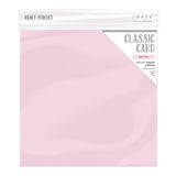 Load image into Gallery viewer, Craft Perfect Classic Card Craft Perfect - Classic Card - Ballet Pink - Weave Textured - 12&quot; x 12&quot; (5/Pk) - 9210e