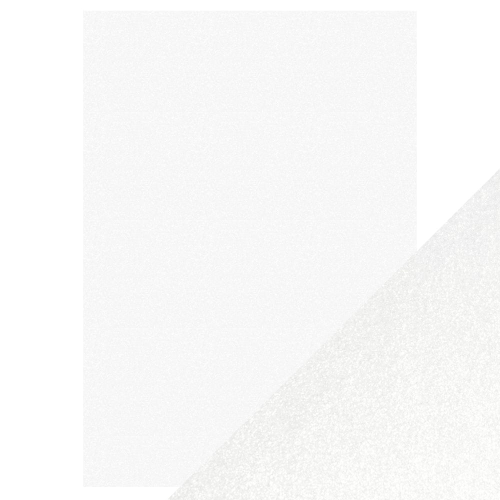Craft Perfect Pearlescent Card Craft Perfect - Pearlescent Card - Pearl White A4 (5/PK) - 9497E