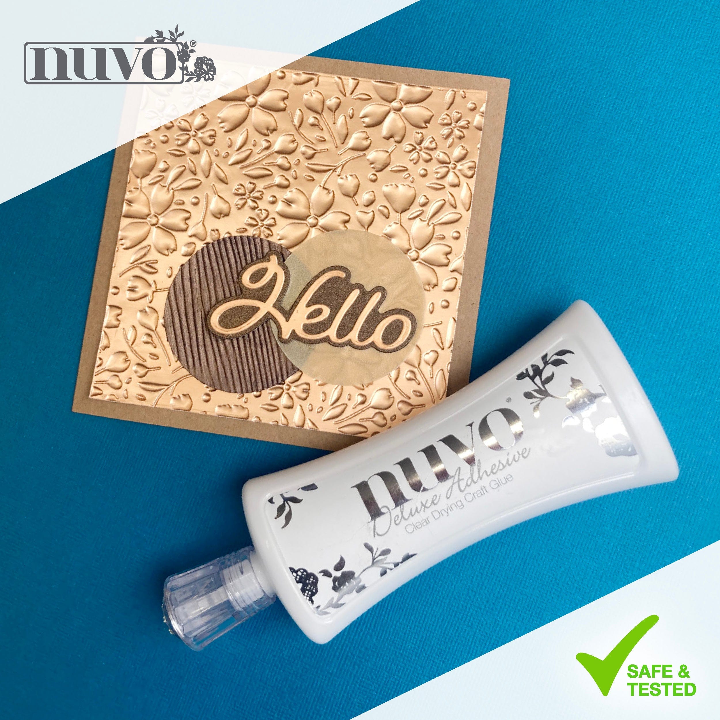 Nuvo Adhesives Multipack of 2 - Deluxe Adhesive 120ml (4fl.oz) - 201n2
