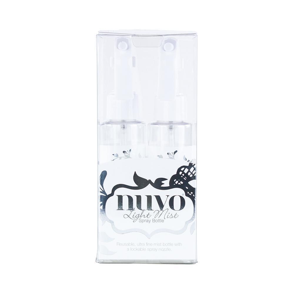 Nuvo Tools Nuvo - Tools - Light Mist Reusable Spray Bottle - 2 Pack - 849n
