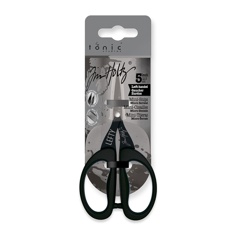 Tim Holtz Scissors Tim Holtz - Left Handed 5 inch/ 12.3cm Mini Snips - 2785E
