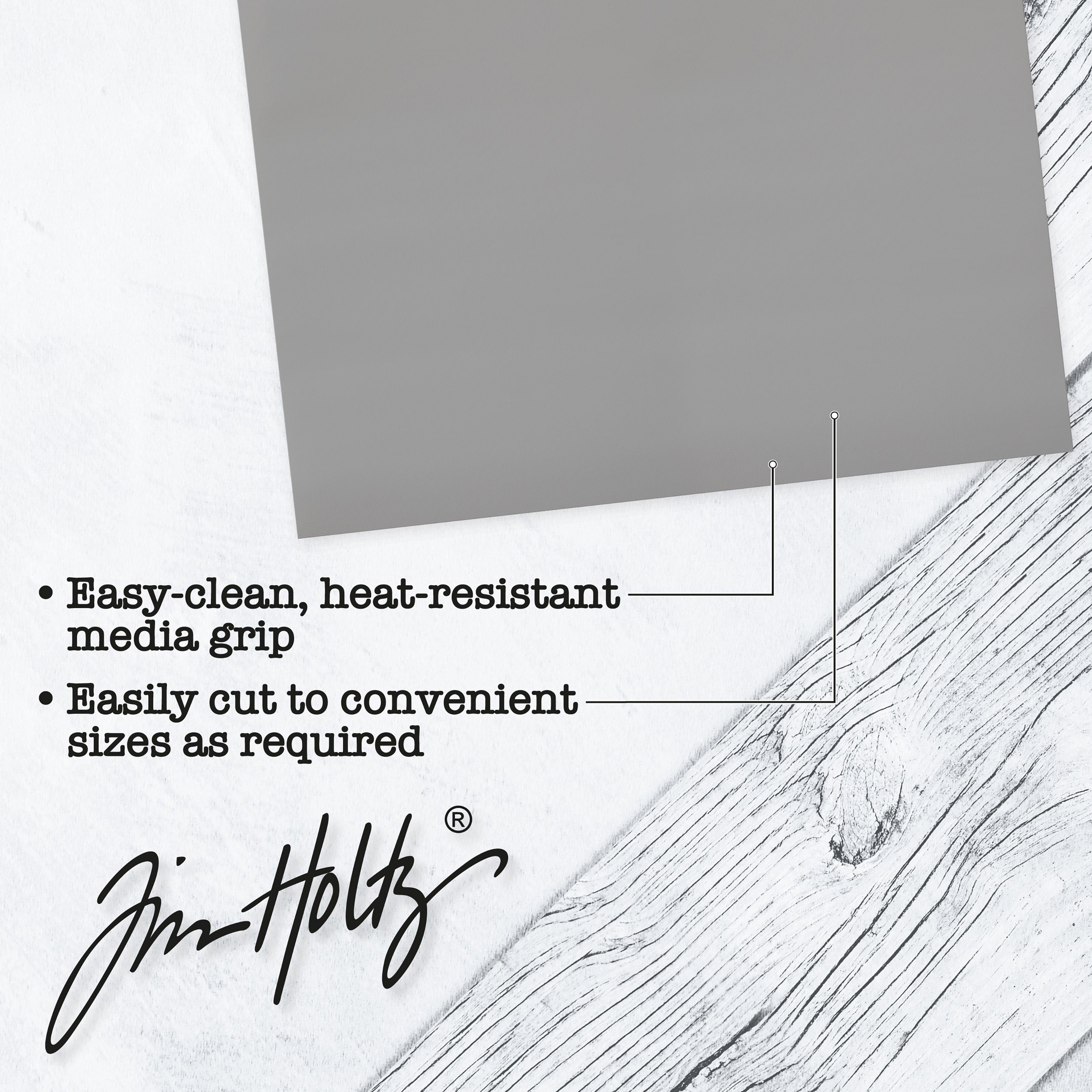 Tim Holtz Tools Tim Holtz - 12" x 10.5" Media Grip - 4633E