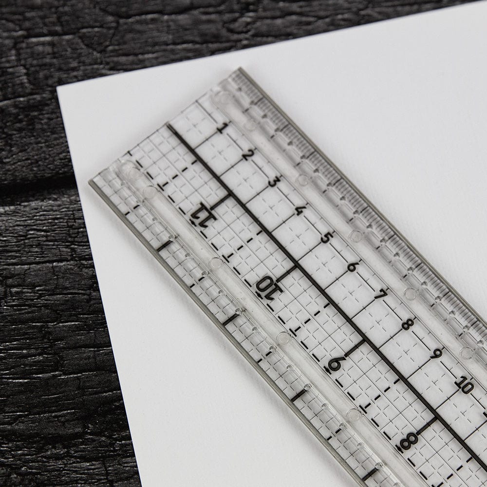 Tim Holtz Tools Tim Holtz - 12" x 2" Media Ruler - 4634e