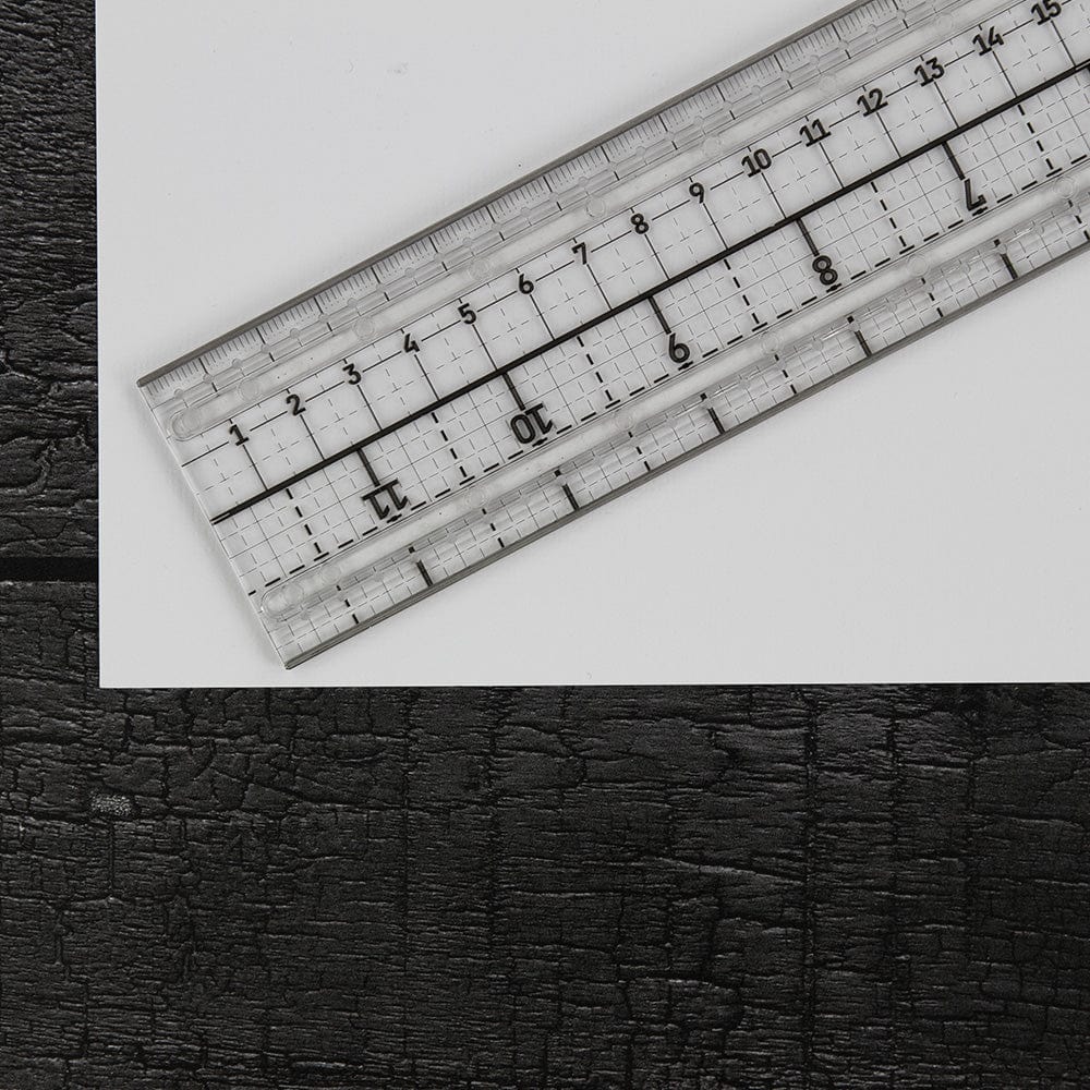 Tim Holtz Tools Tim Holtz - 12" x 2" Media Ruler - 4634e