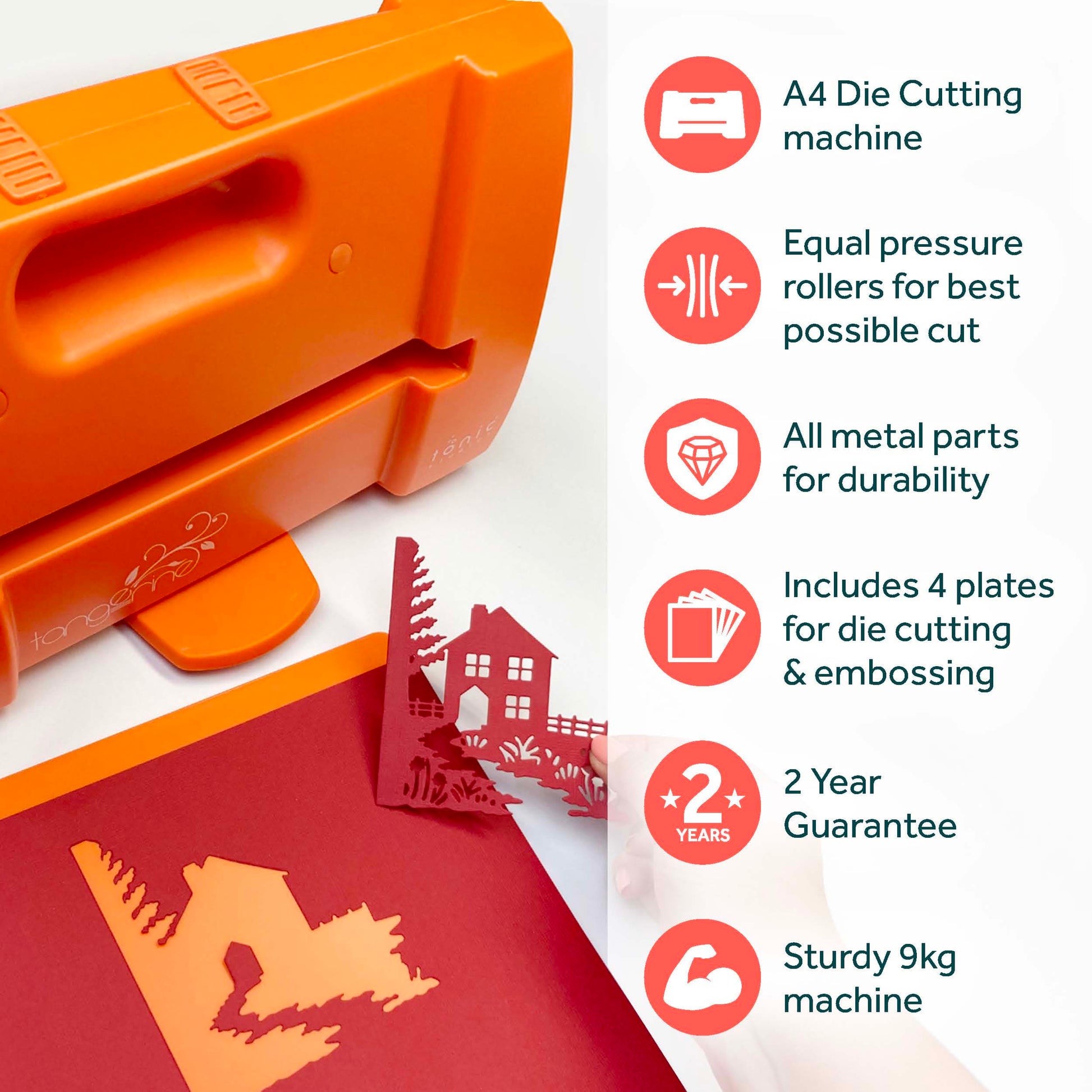 Tonic Studios bundle Tangerine Die Cutting Machine with A Very Festive Fayre Collection - TB03