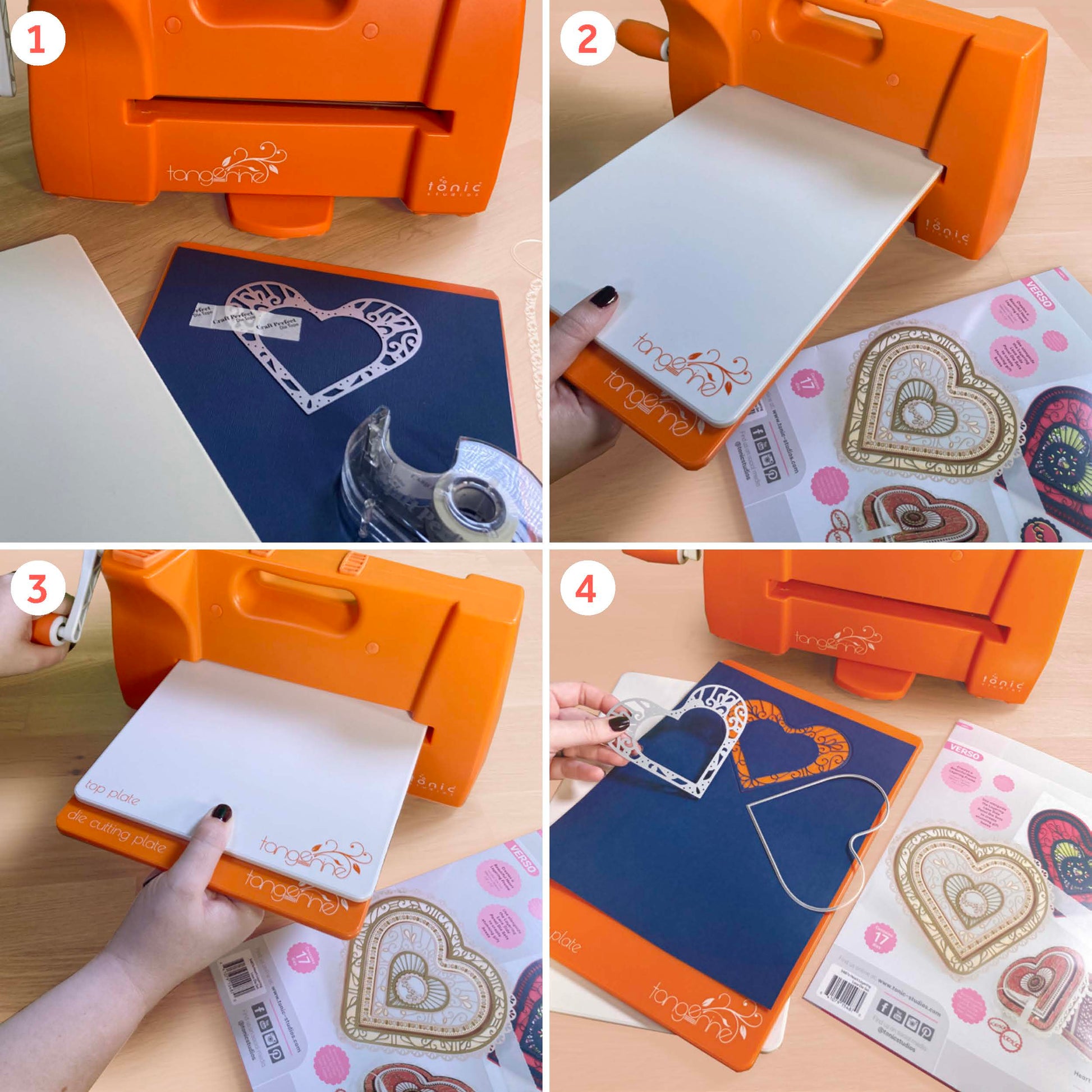 Tonic Studios bundle Tangerine Die Cutting Machine with A Very Festive Fayre Collection - TB03