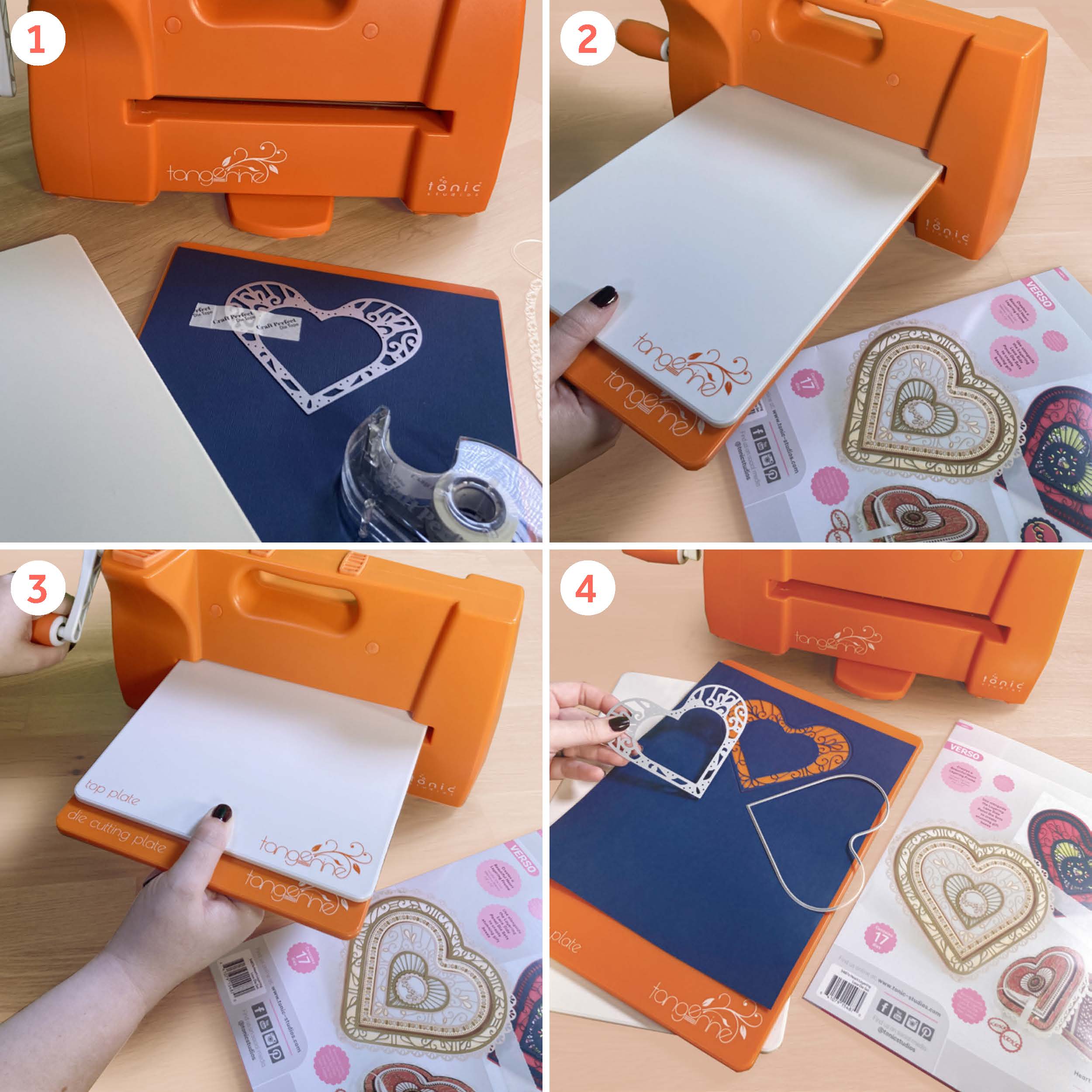 Tonic Studios bundle Tangerine Die Cutting Machine with A Very Festive Fayre Collection - TB03