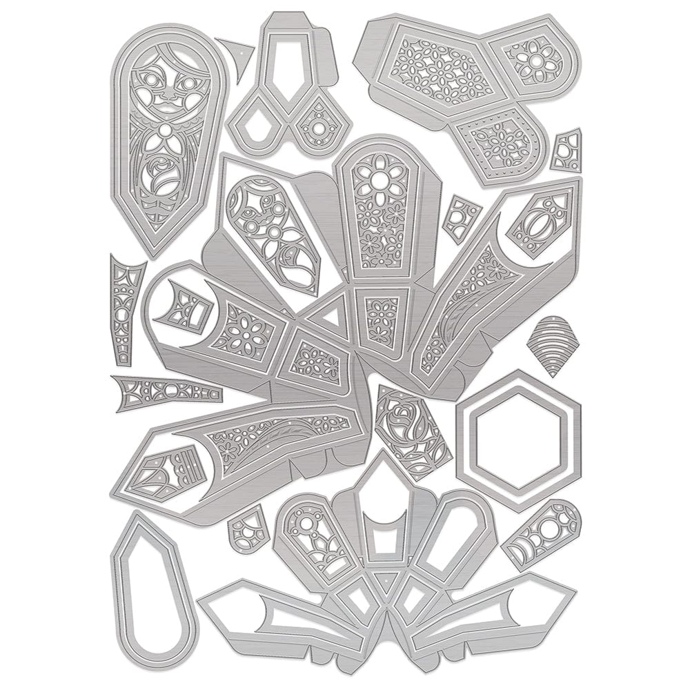 Tonic Studios Die Cutting Beautiful Matryoshka Doll Die Set - 4609E