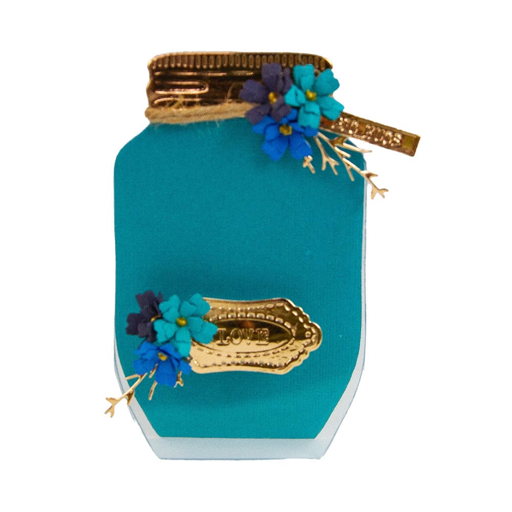 Tonic Studios Die Cutting Cherished Moments - Mason Jar Treat Bag Die Set - 5850e