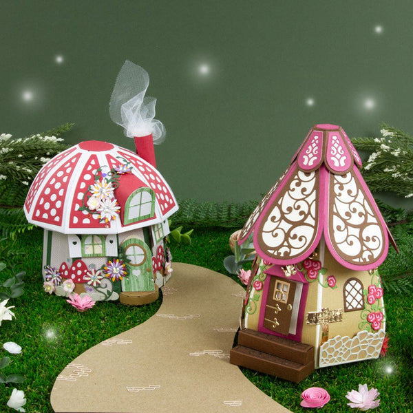 Tonic Studios Die Cutting Enchanted Fairy Village Die Set - MM28