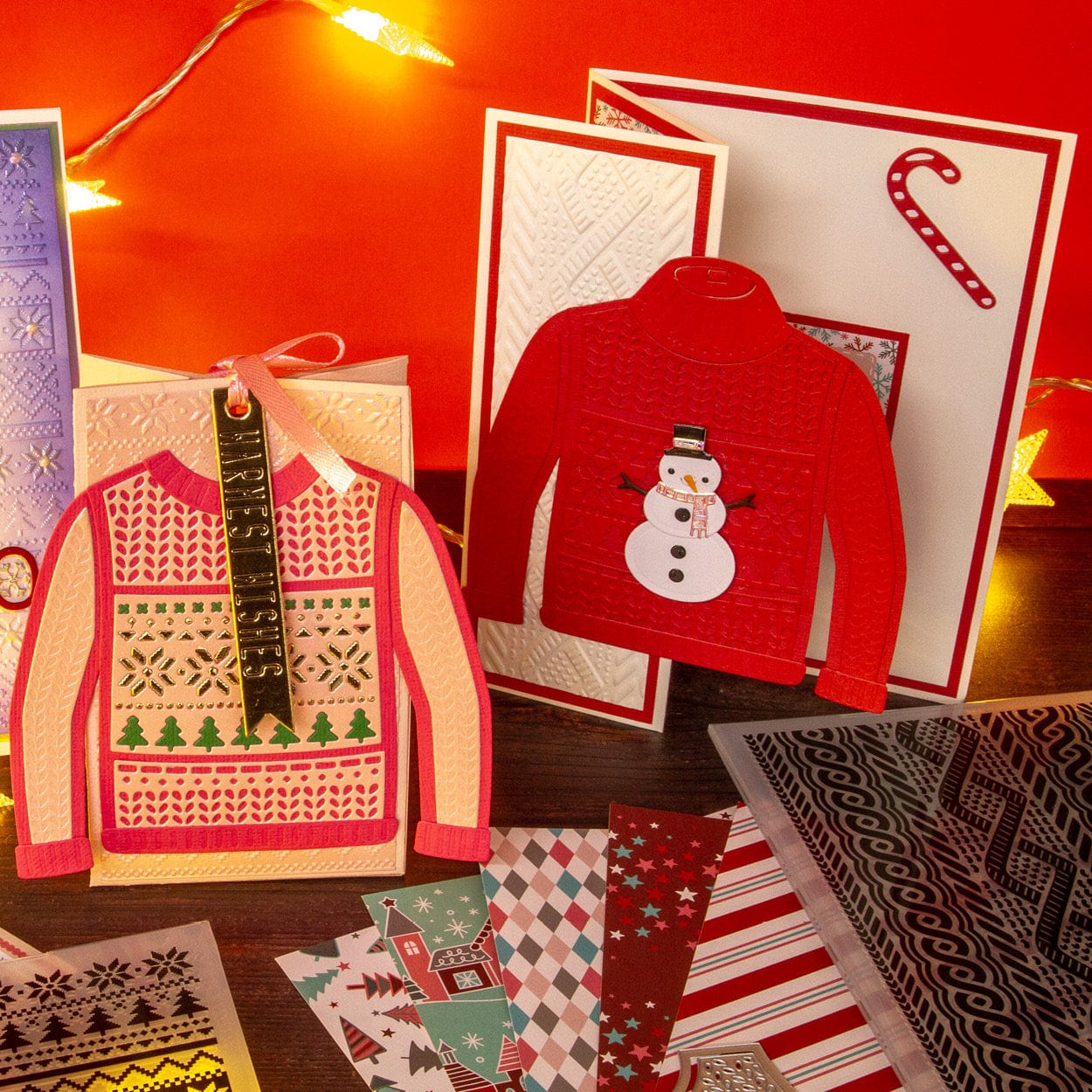Tonic Studios Die Cutting Jolly Jingles Gift Bag Die Set - 5913e