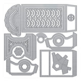Load image into Gallery viewer, Tonic Studios Die Cutting Tiny Trunk Gift Box Die Set - 5438e