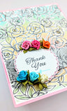 Load image into Gallery viewer, Tonic Studios Die Cutting Tonic Studios - Rose Garden Background Stencil - 5002e