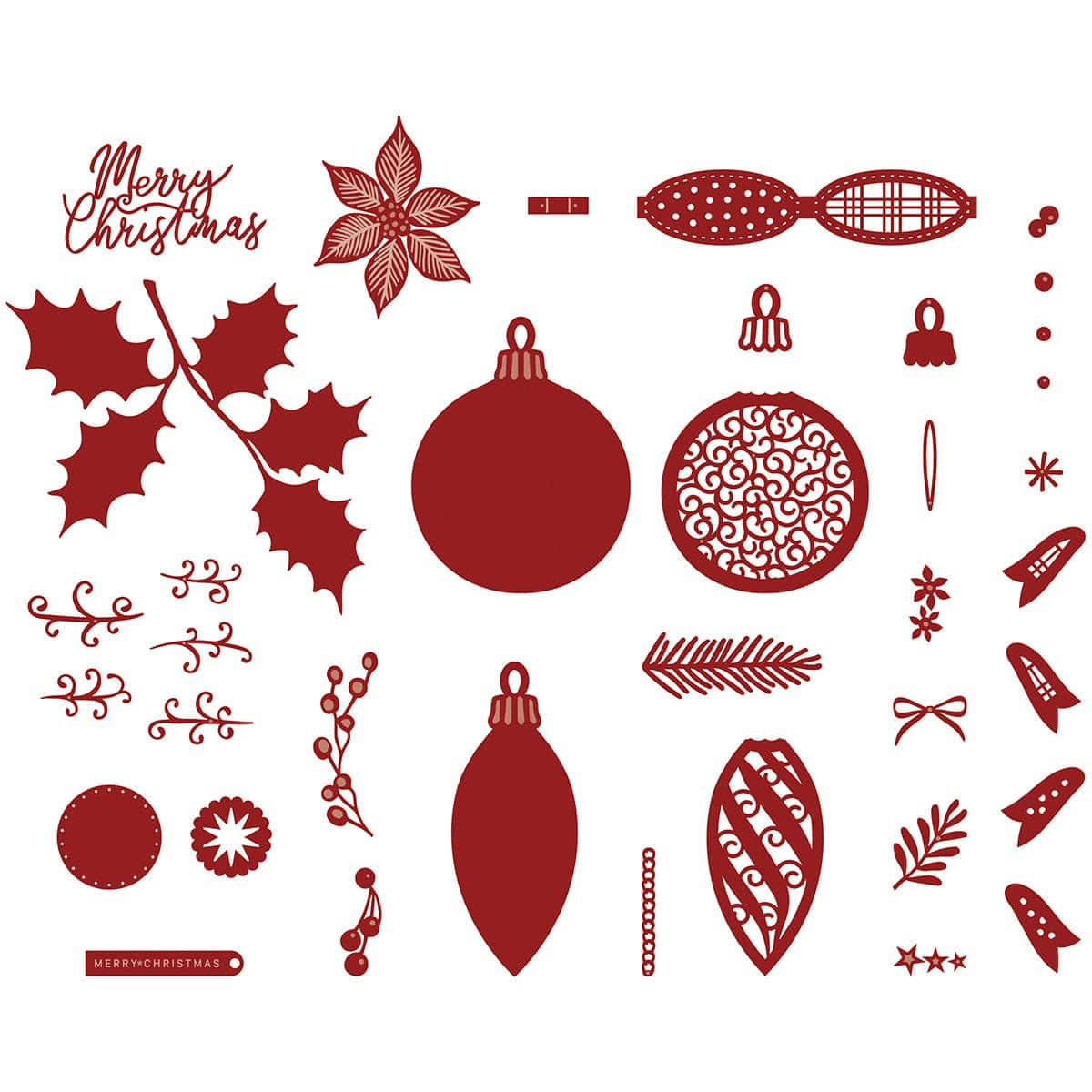 Tonic Studios Die Cutting Twinkling Traditions Die Set - 5916e