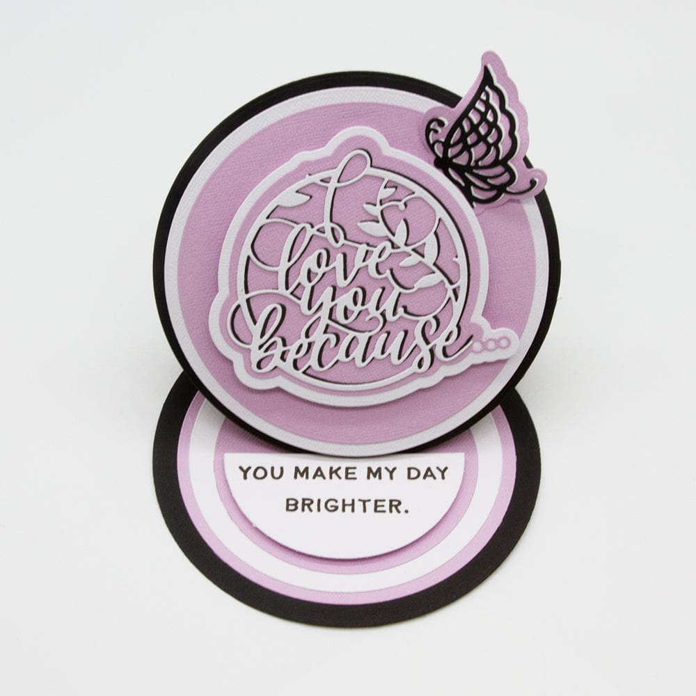 Tonic Studios Stamps Tonic Studios - I Love You Because Stamp Set - 4133E