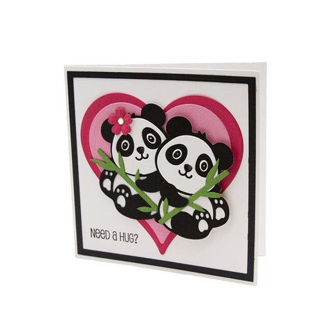 Tonic Studios Stamps Walk on the Wild Side Stamp Set - 5519e
