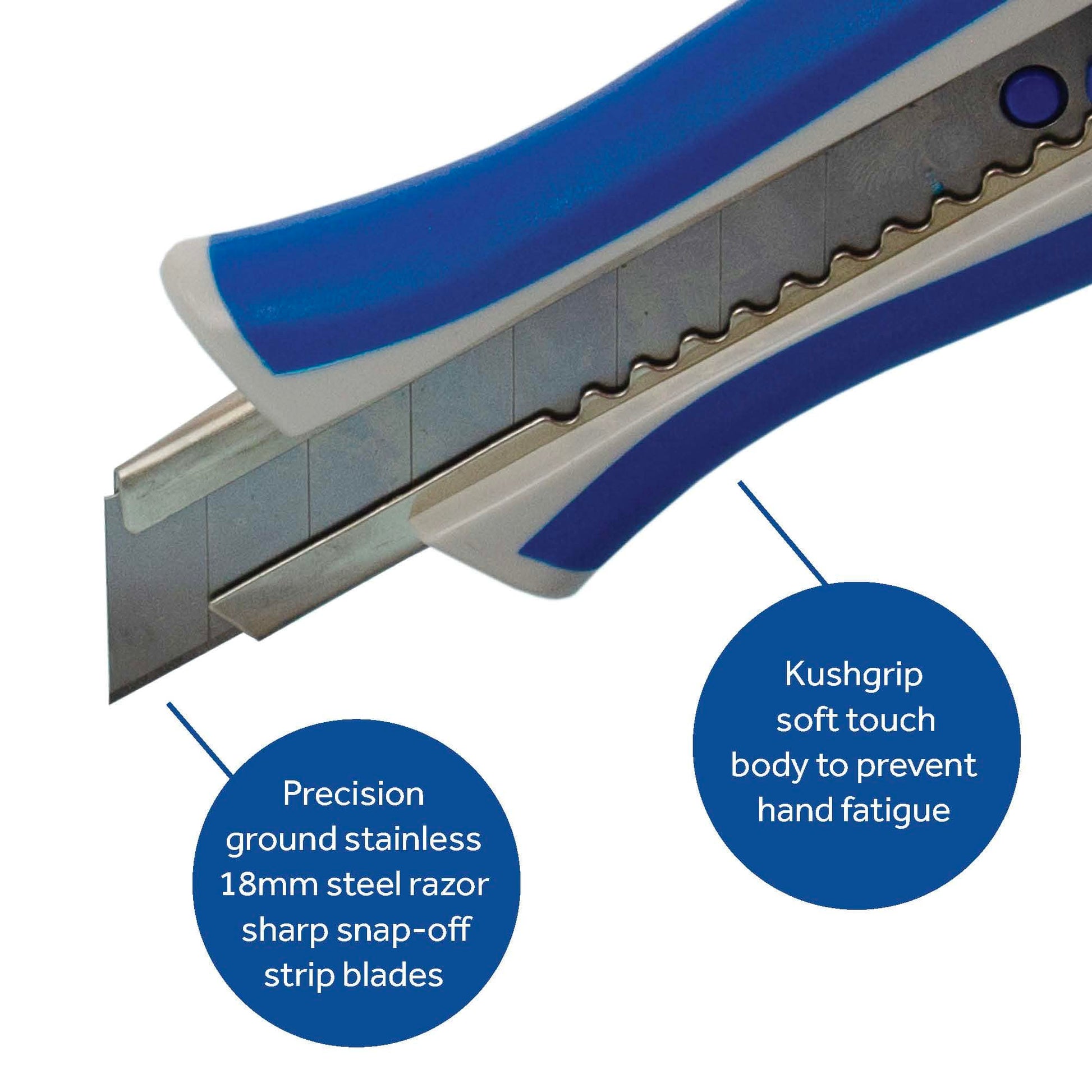 Tonic Studios Tools Tonic Studios - Tools - 18mm Kushgrip Craft Knife - 203e