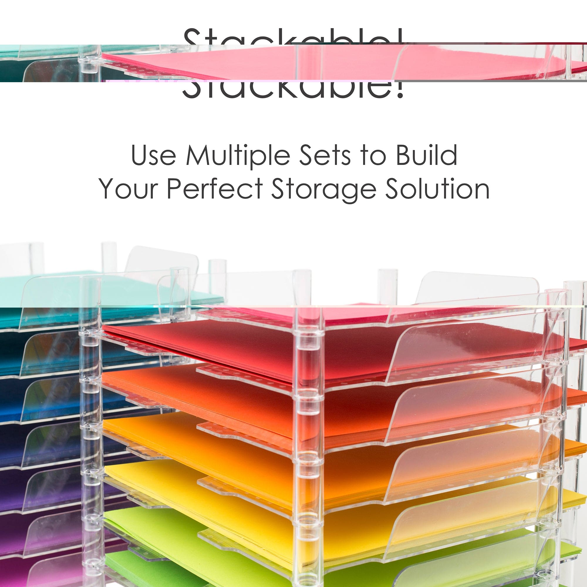 We R Makers Storage We R Makers 12x12" Stackable Paper Trays