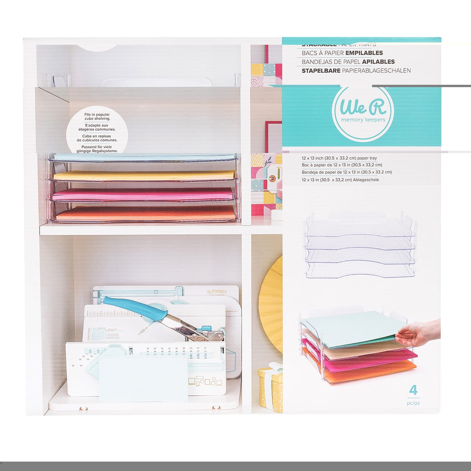 We R Makers Storage We R Makers 12x12" Stackable Paper Trays