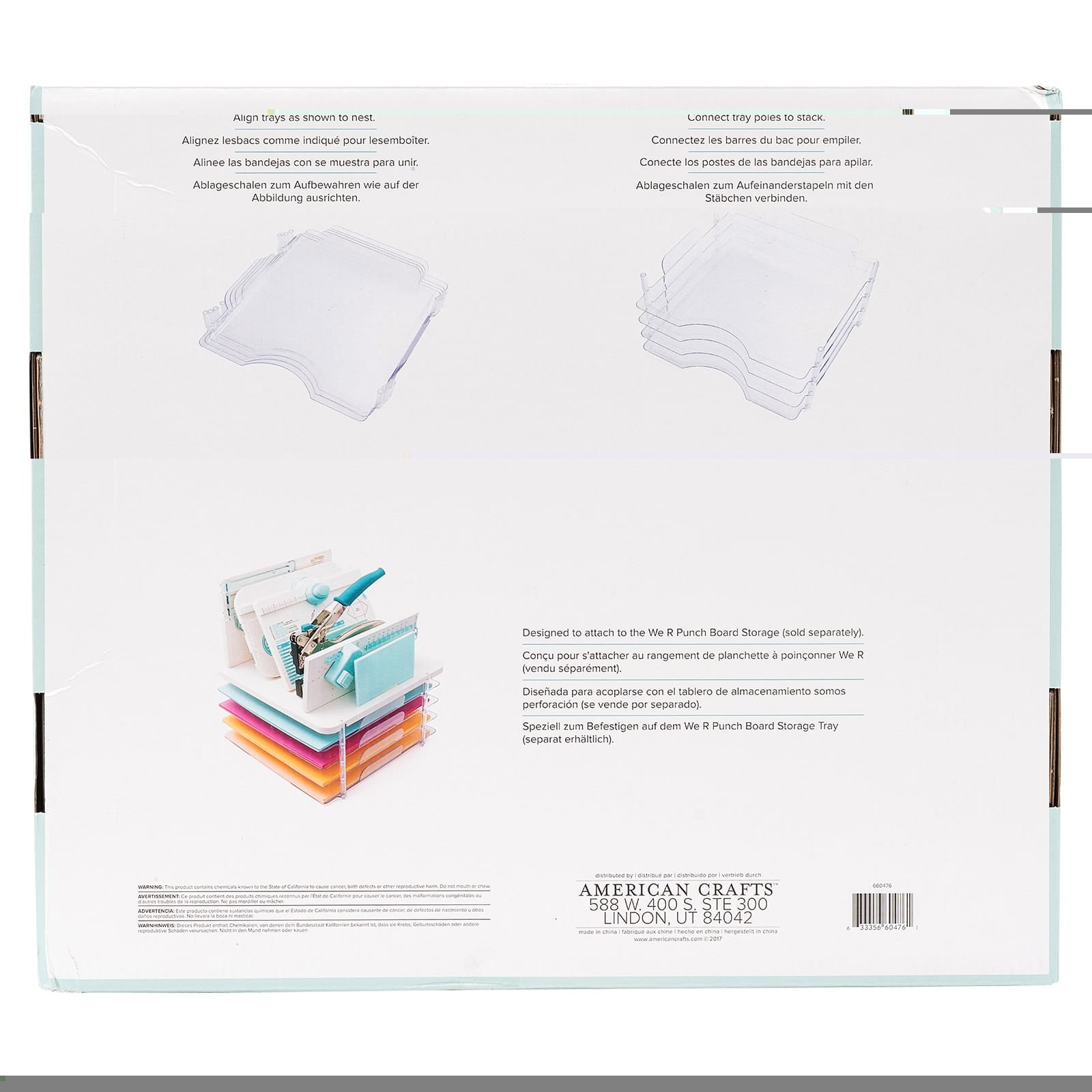 We R Makers Storage We R Makers 12x12" Stackable Paper Trays