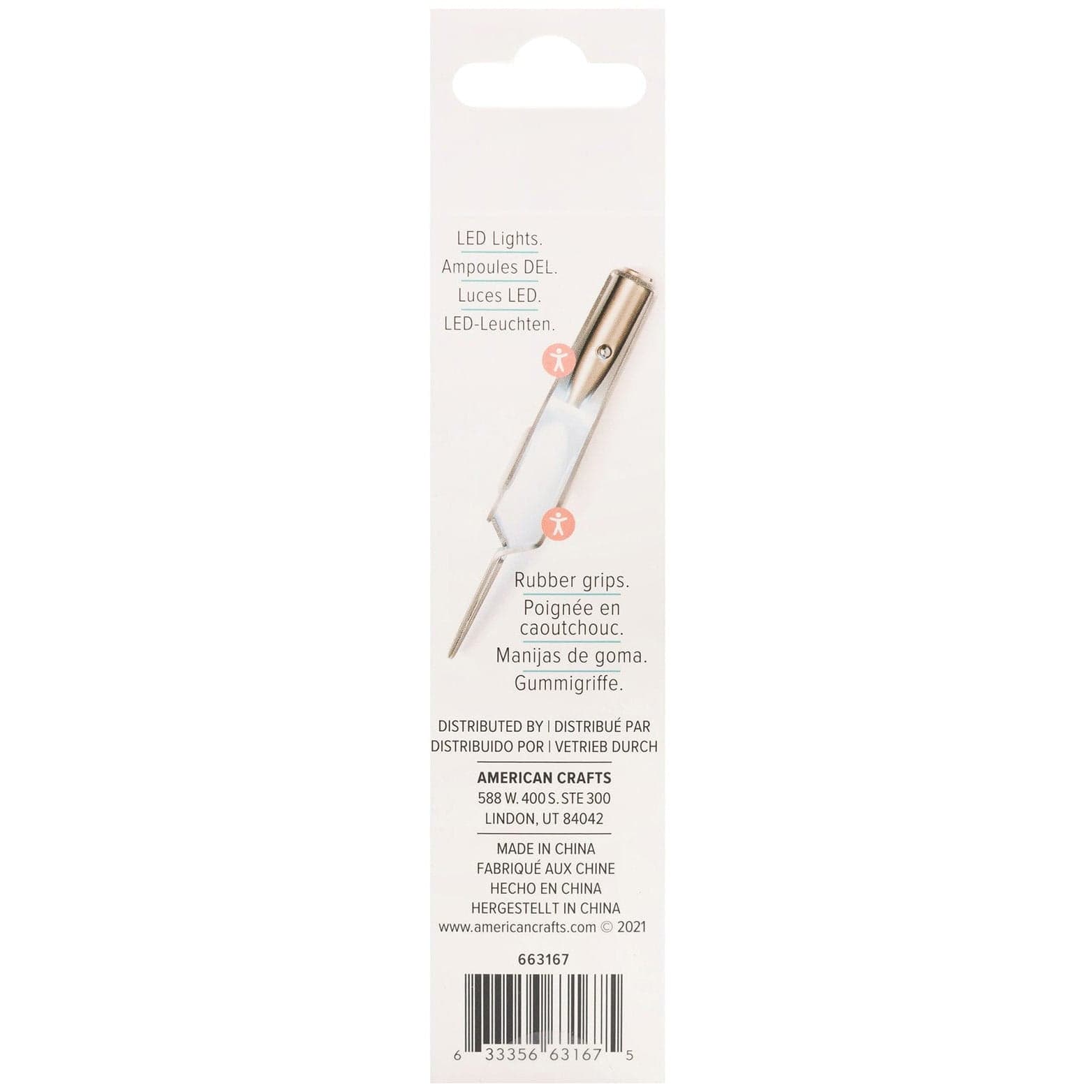 We R Makers We R Comfort Craft Lighted Tweezers-LED