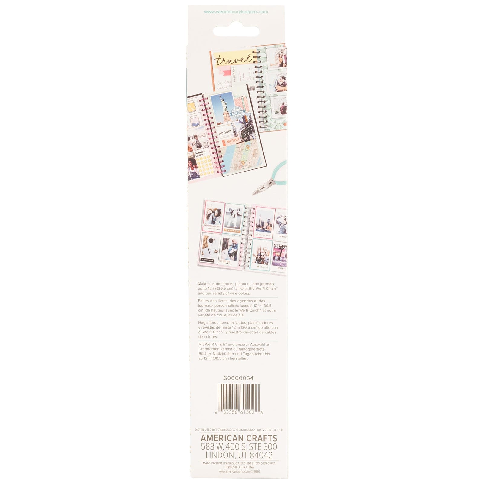 We R We R Memory Keepers Cinch .625" x 10.5" Binding Wires – 4 Pack Gold