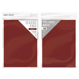 Load image into Gallery viewer, Craft Perfect Classic Card Craft Perfect - Classic Card - Maroon Red - Weave Textured - A4(10/PK) - 9077e