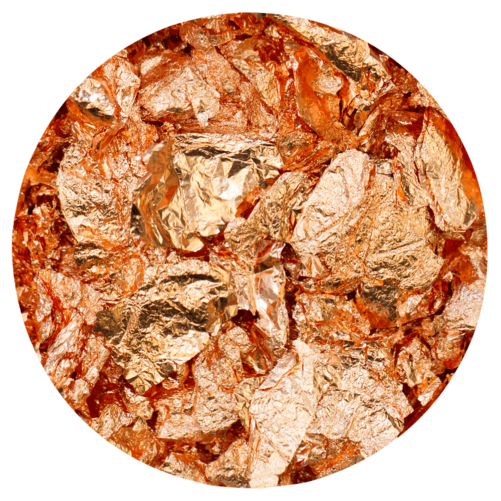 Nuvo Gilding Flakes Nuvo - Gilding Flakes - Sunkissed Copper (200ml) - 852n