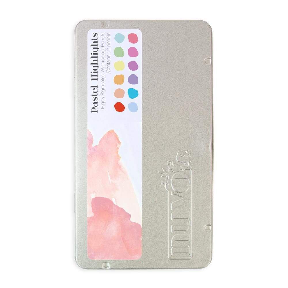 Nuvo Pens and Pencils Nuvo - Watercolour Pencils - Pastel Highlights - 522n