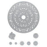 Load image into Gallery viewer, Tonic Studios Die Cutting Ornate Circular Frame Die Set -5166e