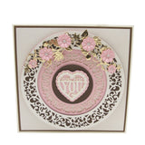 Load image into Gallery viewer, Tonic Studios Die Cutting Ornate Circular Frame Die Set -5166e