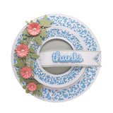 Load image into Gallery viewer, Tonic Studios Die Cutting Ornate Circular Frame Die Set - 5166e
