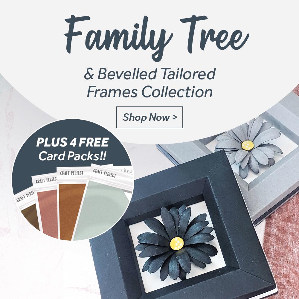 Family Tree & Bevelled Tailored Frames