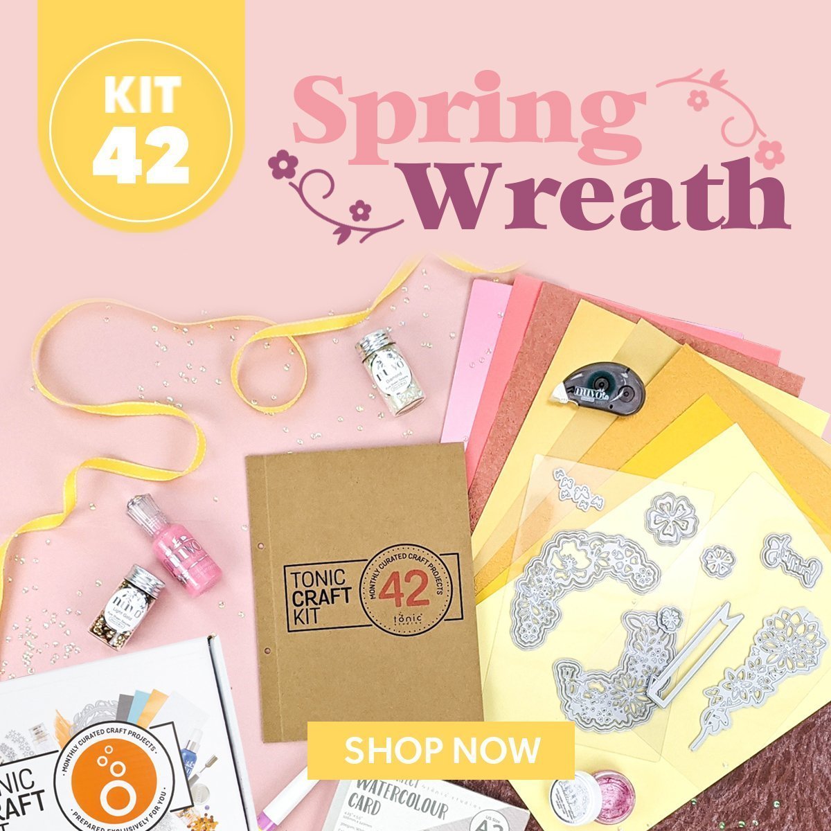 Tonic Craft Kit 42 - Spring Wreath