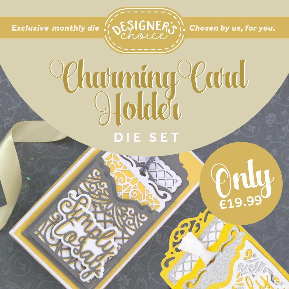 Designer's Choice 19 - Charming Card Holder Die Set